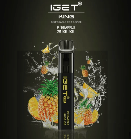 IGET KING PINEAPPLE JUICE ICE – 2600 PUFFS