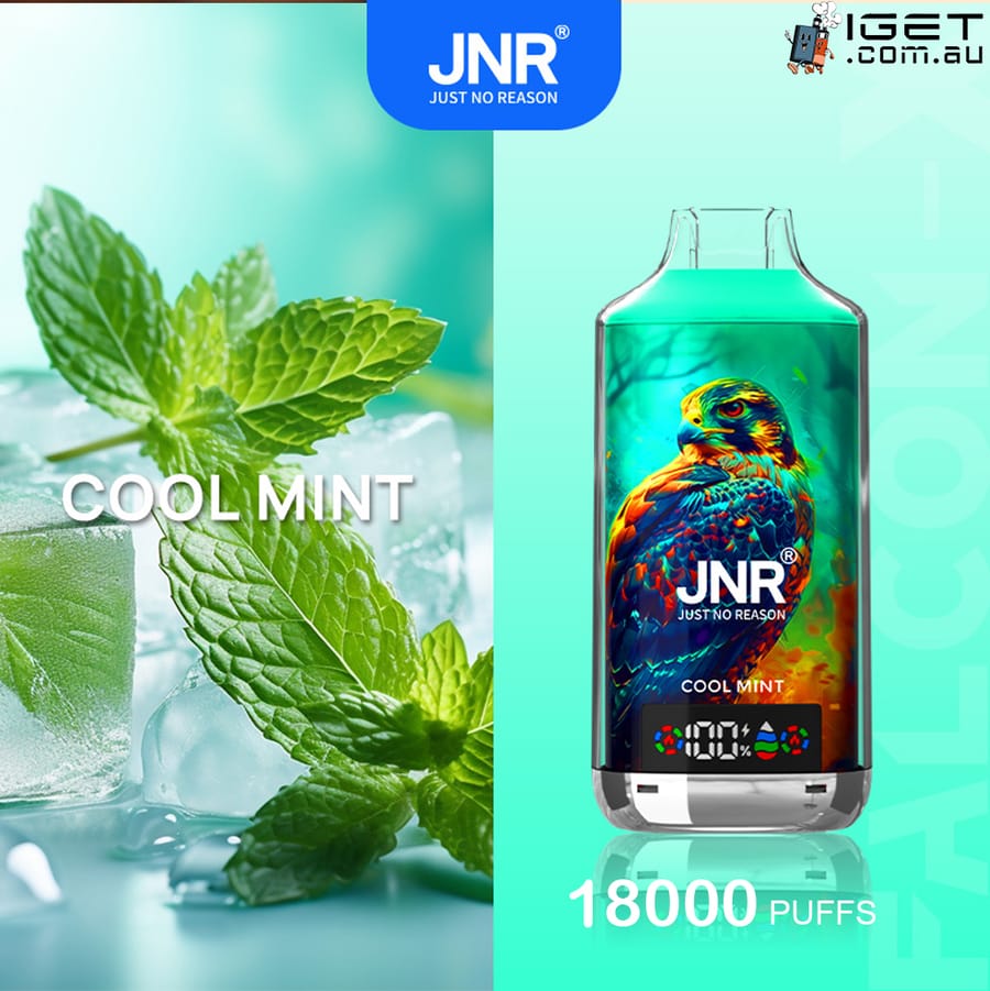 JNR FALCON -X COOL MINT – 18000 PUFFS
