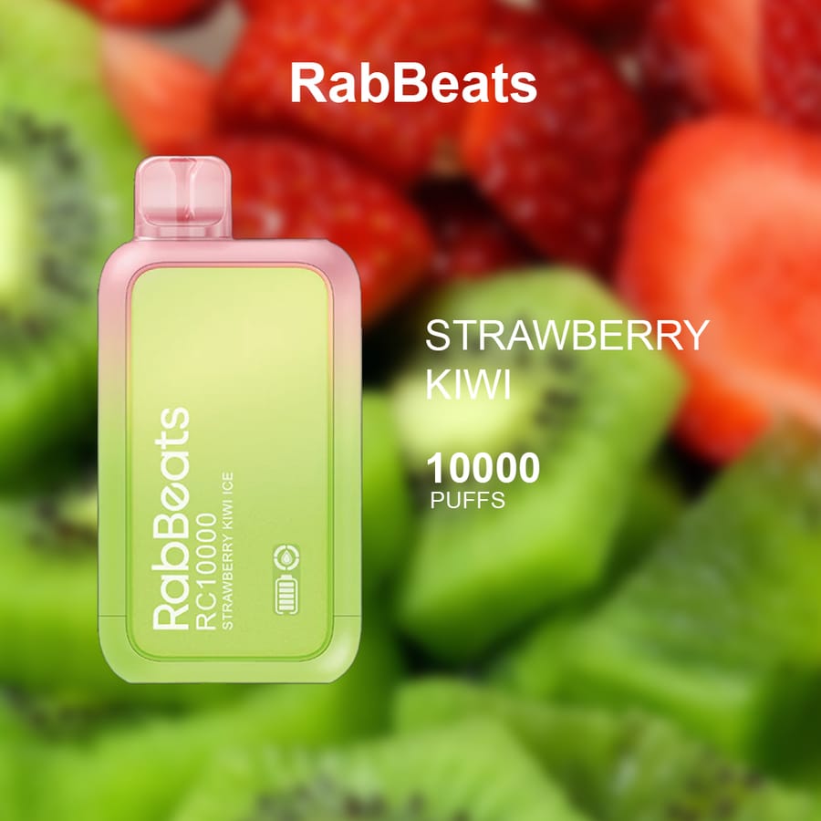 RABBEATS BAR STRAWBERRY KIWI – 10000 PUFFS