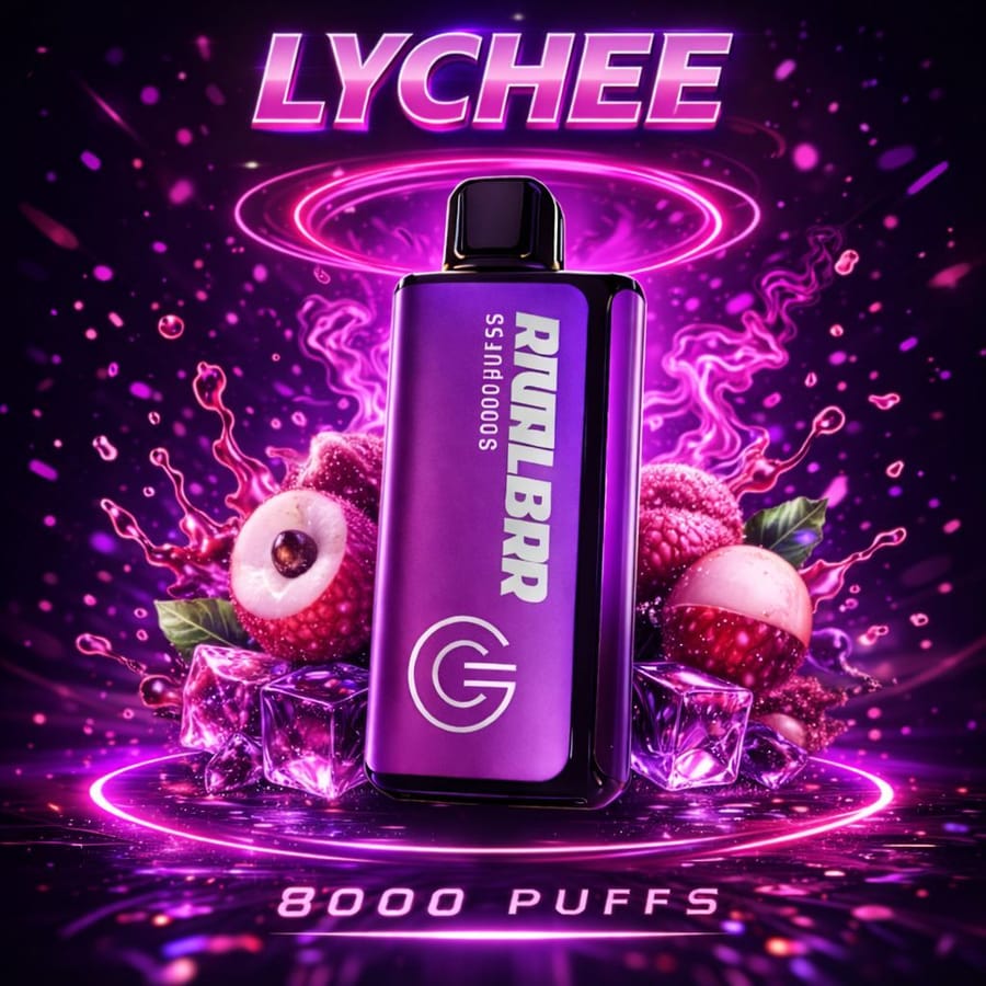 RIVAL BAR LYCHEE – 8000 PUFFS