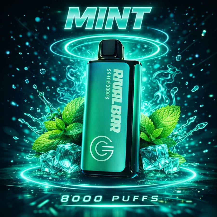 RIVAL BAR MINT – 8000 PUFFS